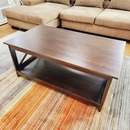 Evergreen Furniture โต๊ะรับแขก Coffee Table T-1060-XR ทำจากไม้ยางพารา100%