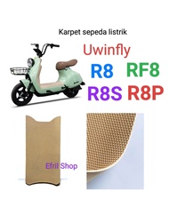 Karpet Sepeda Listrik Uwinfly R8 RF8 R8S R8P BAHAN KARET MOTIF