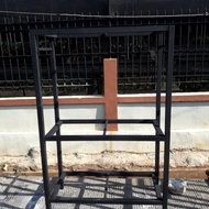 RAK AQUARIUM 100X50 TINGGI 150 CM SPASI 65 CM 3 SUSUN BESI HOLO 4X6