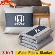 Multifnctional Honda Civic Car Blanket Quilt Pillow Waist Cushion Pad Air Condition Quilt For Civic 