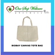 BIOBAY CANVAS TOTE BAG
