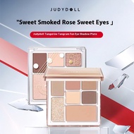 Judydoll Judydoll Tangram Fun Eyeshadow Palette Official Flagship Store Matte Earth Blush Highlight 