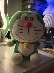 綠色多啦A夢公仔 擺設
