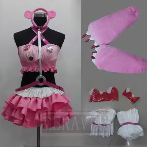 SUPER SONICO GRG Racing Queen Genus Gloomy Bear Cosplay Costume