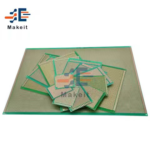 Single Side Copper Plated Universal Board 5x7 6x6 6x8 7x9 7x12 8x12 9x15 10x15 10x22 12x18 15x20 13x