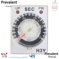 PREVALENT Time Relay, 8-Pin 24VDC Delay Timer, Precision Timing 1/10/30/60S H3Y-2 Adjustable Time Ti