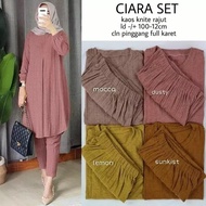SET LONG CIARA/SET KNIT CIARA JUMBO