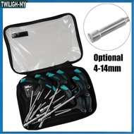 【1.29】 Socket Wrench Screw Driver Hex Nut Key Hand Tool Hex Socket Screwdriver 4mm-14mm