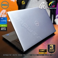 DELL PRECISION-i7 12th Gen 14'Core /16GB DDR5 RAM / 512GB SSD NVME / NVIDIA RTX A2000 / 15.6" FHD+(1