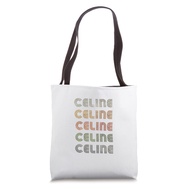 Love Heart Celine Tee Grunge/Vintage Style Black Celine Tote Bag