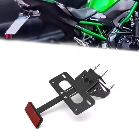 For Kawasaki Z900 2017-2022 2023 2024 ZH2 2020-2025 Rear Tail Tidy Number License Plate Holder Motor
