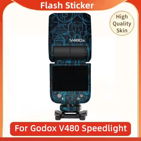 For Godox V480 Flash Skin Wrap Cover Film for Godox V 480 Camera Speedlight Premium Decal Skin Prote