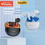 Realfit F2 Bluetooth Earbuds with Mic, Bass, 5H Playback