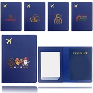 Passport Cover Handbag Card Slot Wallet Travel Case Passport Holder ID Card Pocket Document Bag Saru