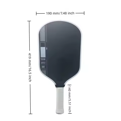 Co-branded JOOLA 4th Gen Pickleball Paddle, T700 Carbon Fiber Hot-pressed for Professional Tournamen