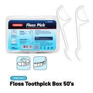 onemed Dental Floss Toothpick Picks Dental Floss Pick