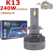 K13 240W H7 H4 H11 Led Lamp 3 Copper Tube Led Light for Car Light Fog Light H7 H11 HB3 9005 Led Head