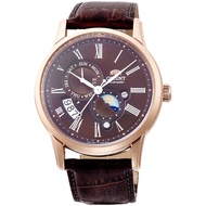 Orient Sun Moon Automatic RA-AK0009T10B RA-AK0009T Leather Watch