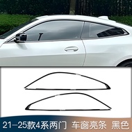 Berkenaan untuk BMW 3 Siri 4 Siri 5 Siri i3 i5 Tingkap Chrome Trim X1 X3 X4 X5 X6 X7 iX3 Tingkap Tri