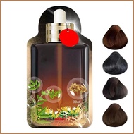 Plant Hair Dye 30ml Instant Natural Hair Dye Shampoo Hair Care for Men Women Hair Color for Gray Hai