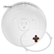 12.5 Inch Universal Microwave Glass Plate Microwave Glass Turntable Plate Spare Parts Accessories for Kenmore, Panasonic