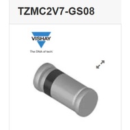 20 Pcs / TZMC2V7-GS08 Zener Diode 2.4V 0.5W SOD-80