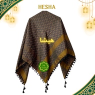 HESHA SQUARE TURBAN TURBAN TURBAN TURBAN/ NEWEST TURBAN/ MODERN SONGKET TURBAN/