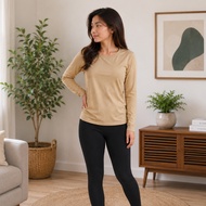 INNER- LEGGING PLUS SIZE premium quality harga borong kain bagus Baju Perempuan Lengan Panjang