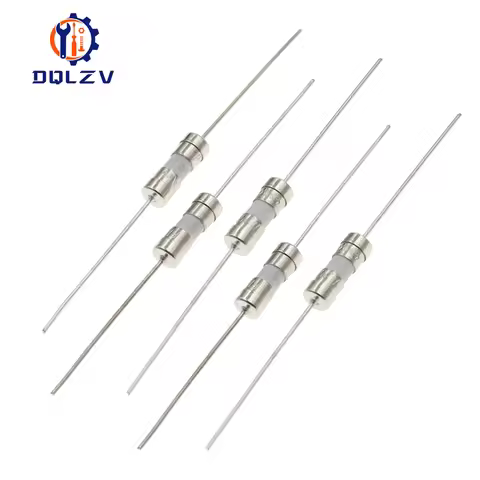 3.6X10MM Straight Pin Fast blow Ceramic Fuse 3.6*10mm Slow Break The Fuse Tube 250V 0.5A 1A 2A 3A 3.