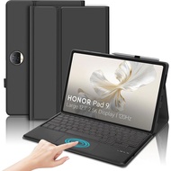 แป้นพิมพ์ทัชแพดเคสสำหรับแผ่นเกียรติยศHonor Pad 10/Pad 9/9 Pro 12.1นิ้วแป้นพิมพ์บลูทูธมีฝาครอบขาตั้งห