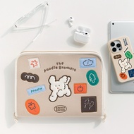Brunch Brother Poodle Open iPad Pouch 11"