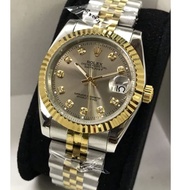 100% original Rolex date just jam tangan Lelaki Automatik watches for men's 36mm diameter with box s