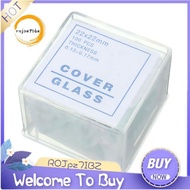 100pcs Transparent Slides Coverslips Coverslides 22x22mm For Microscope