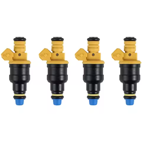 4Pcs Fuel Injectors For BMW E30 E36 318i 318is 1.8L M42B18 1989-1996 Replacement OEM 0280150714 0280