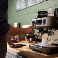 咖啡機Barsetto/百勝圖V1咖啡機商用小型半自動家用意式研磨豆一體機