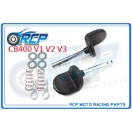 R RCP Parking Rack Accessories L Plate Bracket Anti-Slip Rubber 13MM CB400 V1 V2 V3 CB1 CB 400 Produ