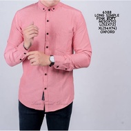 ARIEF DENIM Kemeja Pria Oxford Polos Flanel Woll Tartan Lengan Panjang Premium /Kemeja Polos Pria/Ke