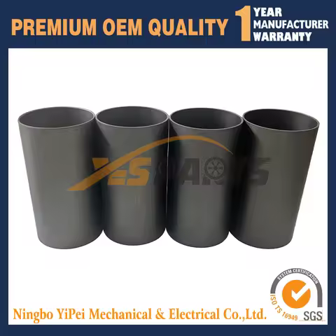 4pcs STD Cylinder Liners For Mitsubishi 4D32 Engine