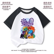 COD 2026 Indigo Park Indigo Park Cross-Border New Cartoon Game Cotton Short Sleeve Summer Primary Mi