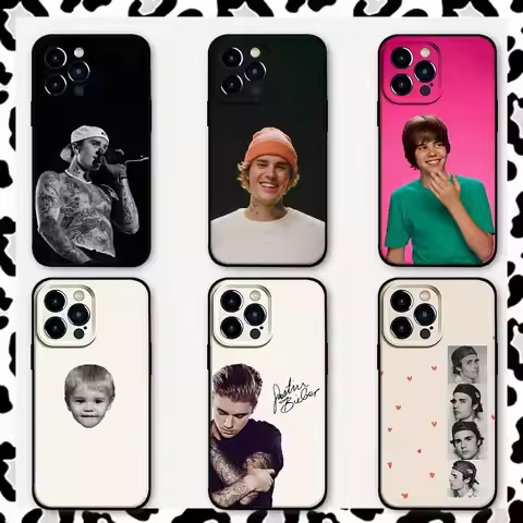 J-Justin Justice Bieber Phone Case For IPhone 17 16 15 11 12 13 14 Pro Max 16 Plus 12 Mini 15Pro MAX