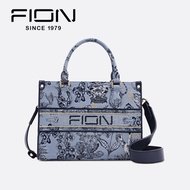 FION JIN Floral Tiger Series Medium/Large Tote Bag