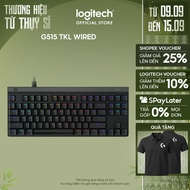 Logitech G515 TKL Low profile Wired Gaming Keyboard - LIGHTSYNC RGB, PBT Keycaps