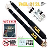 AGL 212L ( 2CH 433MHZ )  ( FULL SET )  SWING ARM AUTOGATE  HEAVY DUTY SWING AND FOLDING AUTO GATE SY