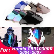 For Windshield Honda Cbr1000rr CBR 1000 RR 1000Rr 2004-2007 Double Bubble Windscreen Motorcycle Rr