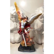 Santo Mikael Angel Statue 30cm Color (5082) - Santo Mikael Angel Statue - Santi Mikael Statue