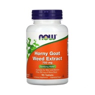 美國Now Foods Horny Goat Weed 山羊草/淫羊藿750mg, 90膠囊