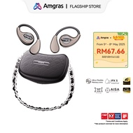 Amgras LuxeBuds Bag Bluetooth Earphone Open Wireless  Earbuds  Low Latency Bluetooth 5.4 IPX5