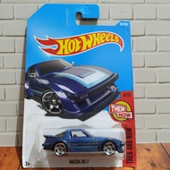 Hot wheels Mazda RX-7 blue
