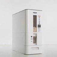 12kg日本UNIXWARE 按量米桶 asvel計量米桶 家用密封防蟲儲米箱 存米盒子米缸