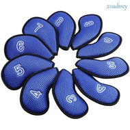 AUBREY1 Golf Club Cover Covers 10pcs Golf Head Cover Neoprene Protector Case Protective Cover Iron p